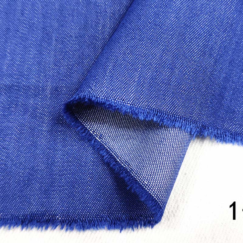 Denim nicht elasticsilk-wie Denim Schlauch Hemd stoffe waschen-freies seide-Unterhose bekleidungs stoffe: 1