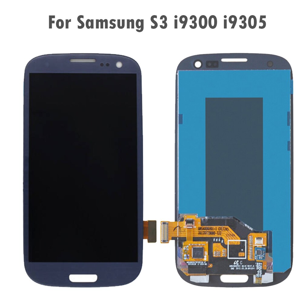 Super AMOLED Per Samsung Galaxy S7 S6 S5 S4 S3 S2 S1 Display LCD Touch Screen Digitizer Per Samsung S6 s5 S4 S3 S7 S2 S Dello Schermo