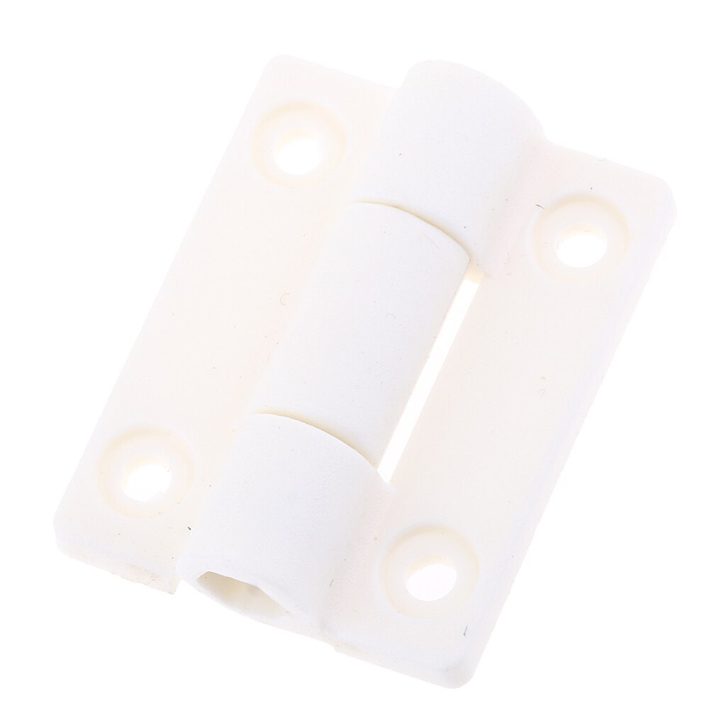 Charnière plastique blanche pour porte fenêtre | 36mm x 30mm