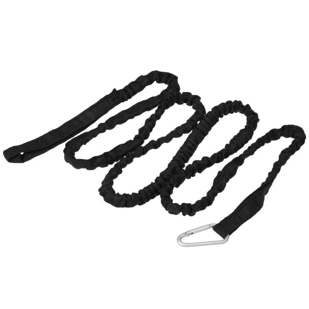 1.5M Elastische Kajak Peddel Leash Hengel Leash Veiligheid Touw Koord Met Karabijnhaak Roeiboot Kano Accessoires: Default Title