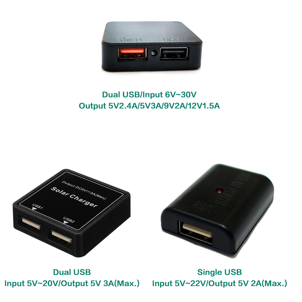 Aurinko invertteri muunnin säädin 5v 3a( max.) lähtö itse aurinkopaneeli laturi lataus iphone ipad samsung huawei xiaomi jne