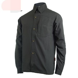 Chemise de pêche pour hommes, à manches longues, séchage rapide, modèle UPF30, respirant et Ultra léger, de sport, en plein air, , chemise de grande taille: Dk Gray / M