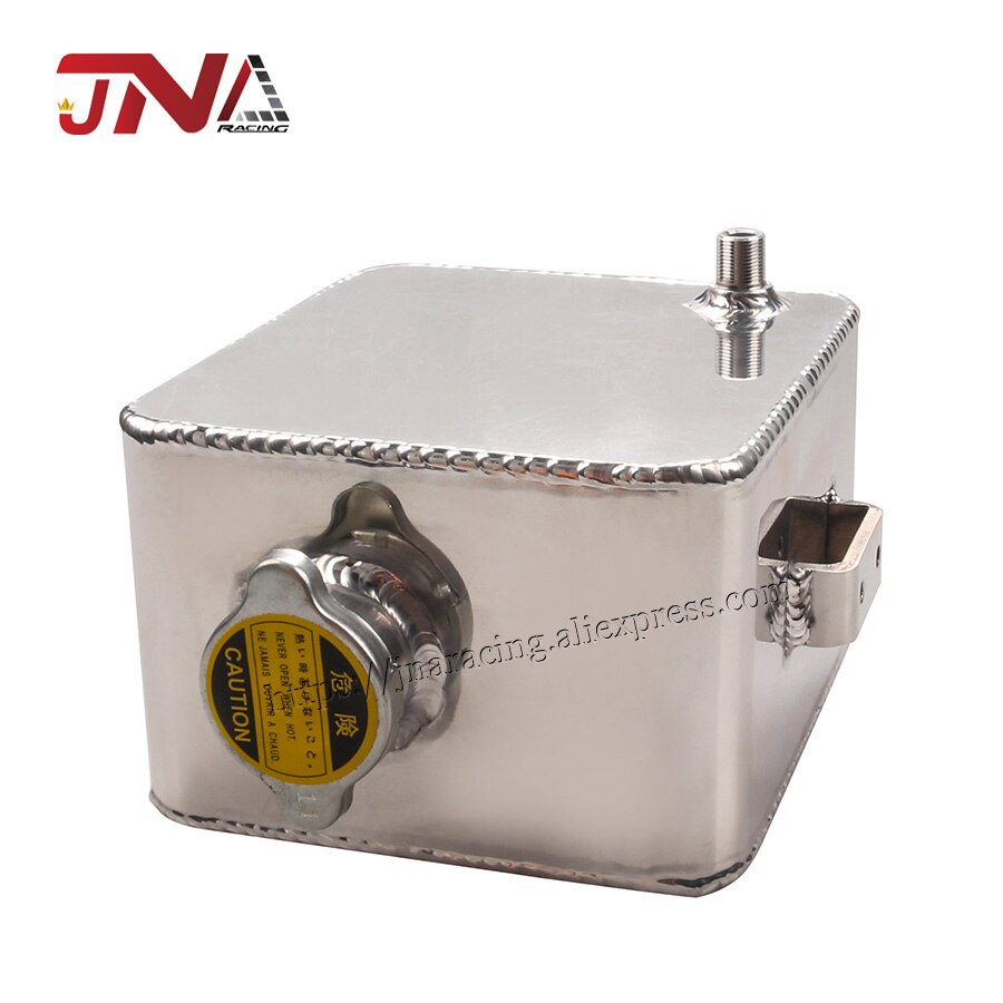 2.5L Aluminum Coolant Overflow Tank Reservoir For universal car Breather Tank Bottle