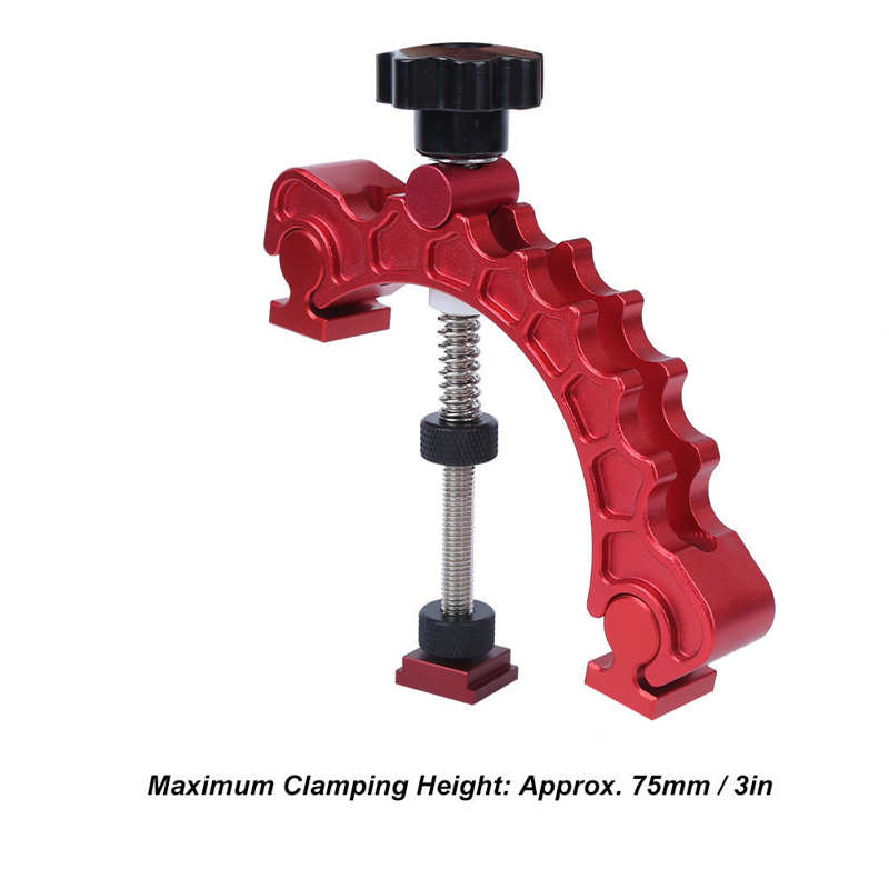 T‑Track Clamp Fixed Plate Aluminum Alloy For Woodworking