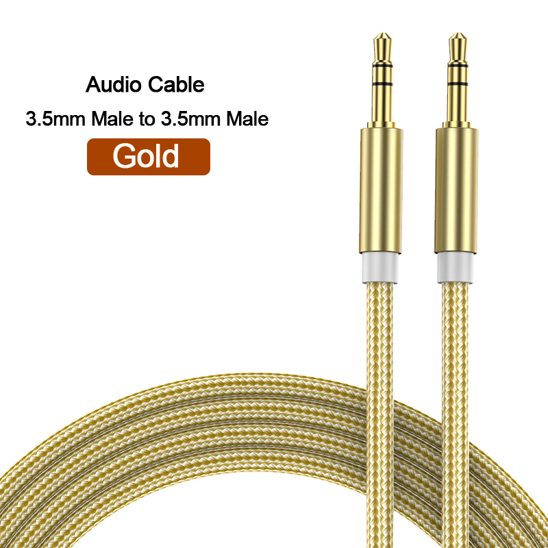 3.5mm Audio Extension Cable Jack Aux Cable For Headphones Speaker Extender Cord For Mobile Phone Car PC Amplifier MP3/MP4 Player