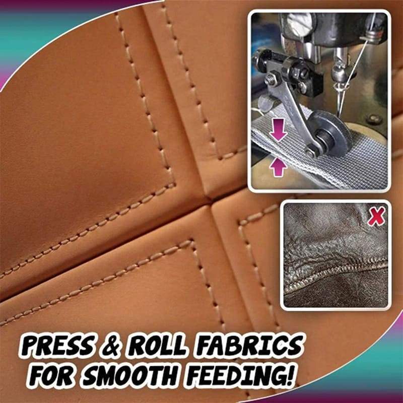 Leather Roller Presser Foot Sewing Machine Parts Sewing Machine Roller Presser Foot Apparel Machinery Accessories