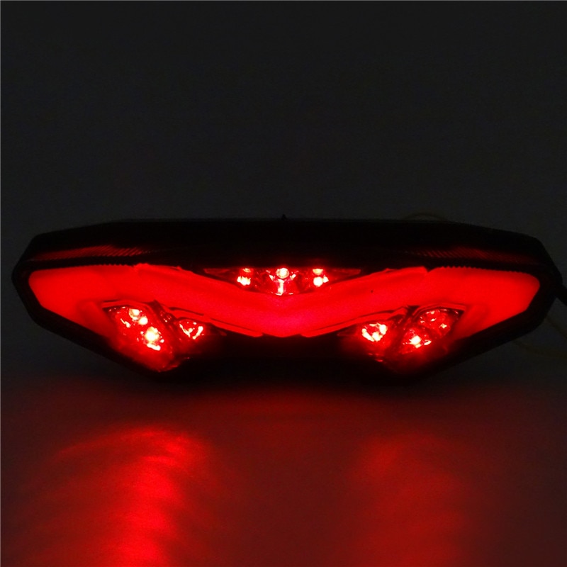 Led integrert baklys bak hale brems blinklys lys for yamaha  fz10 mt-10 fz09 fj09 mt-09 tracer 700 900 gt mt -07 tracer