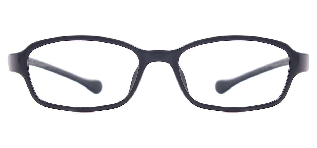 Montura de goma ovalada colorida para niños, gafas ligeras para prescripción de lentes para Miopía