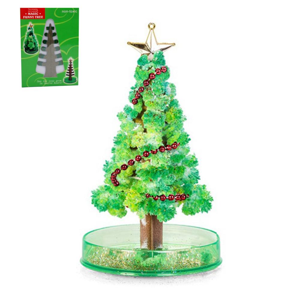 Magic Growing Christmas Tree DIY Magic Growing Tree Your Own Fun Xmas Toy: green