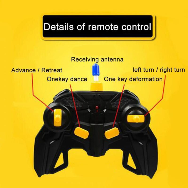 2,4g Transforming Bugatti Induktion Verformung RC Autos RC Fernbedienung Verformung Auto In Licht Elektrische Roboter Spielzeug