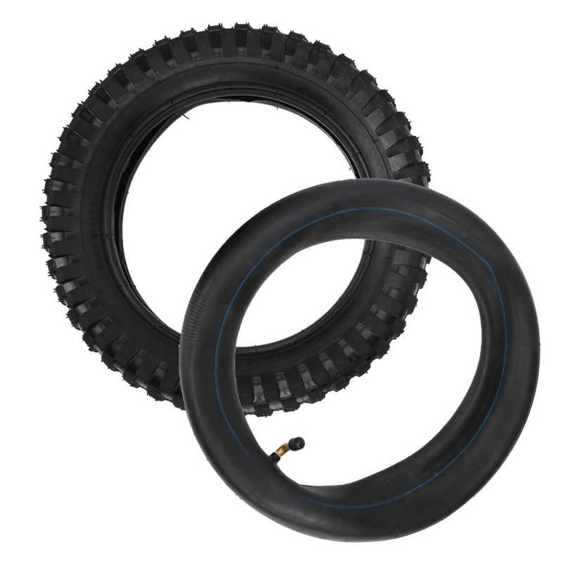 Tire Replacement 12 1/2x2.75 Electric Bicycle Tire and Inner Tube Replacement Inflatable Rubber Tire Rubber Tire