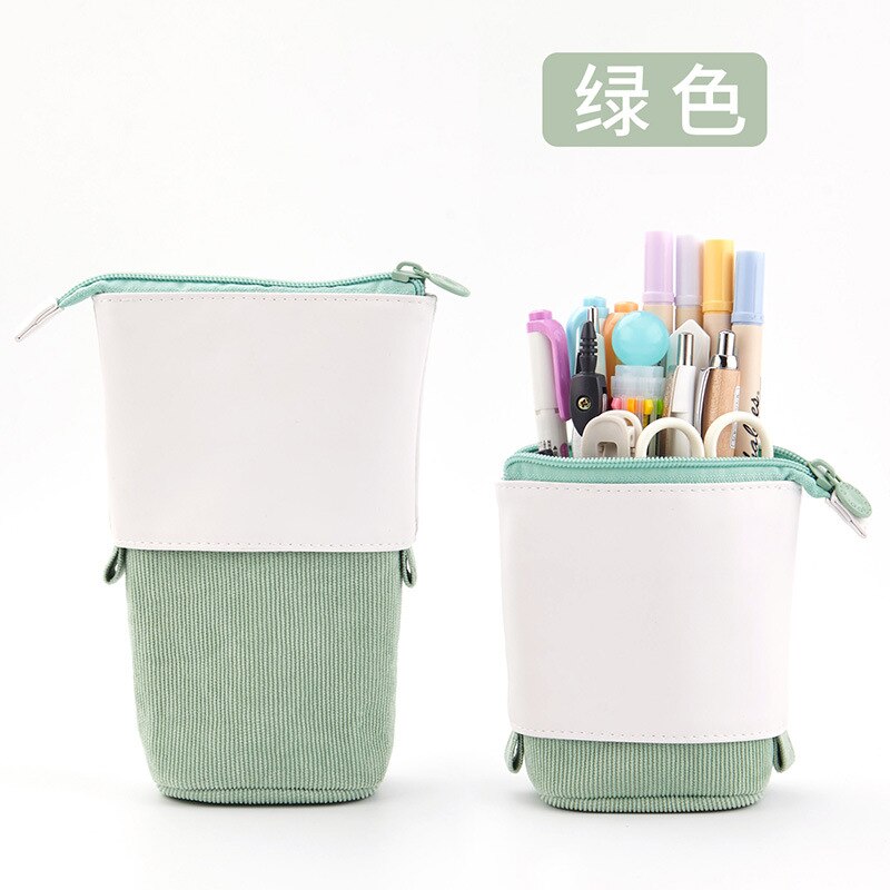 Cute Unicorn Pencil Case School Pencil Case for Girls Boys Penal Pen Box Cat Telescopic Stationery Bag Kit Large Pouch Supplies: Style 16