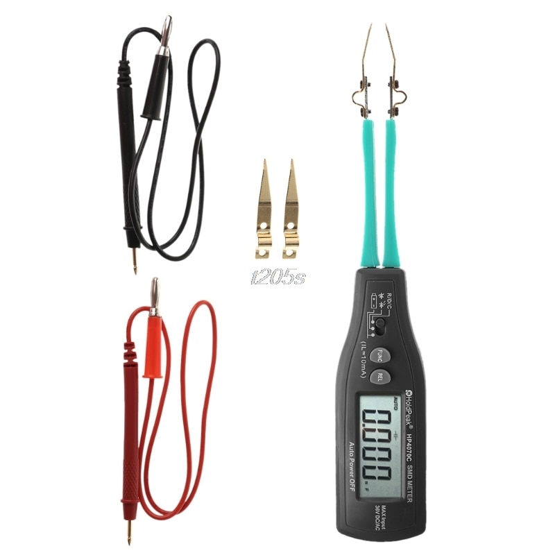 Digital Multimeter SMD Tester Resistance Capacitance Diode Meters T16