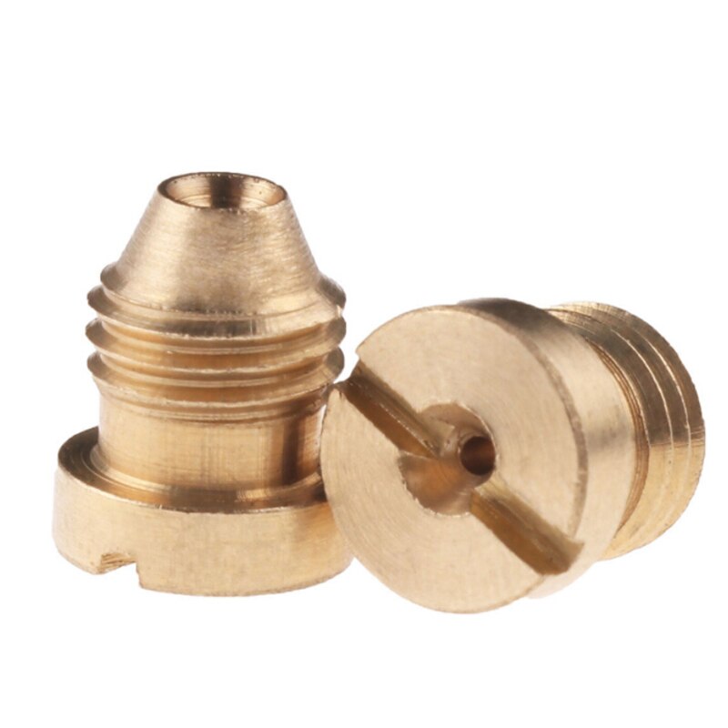 Pointes de buse d&#39;orifice en laiton mousse, buse de filetage pour fabricant de mousse 1.1mm 3,000 PSI outil universel