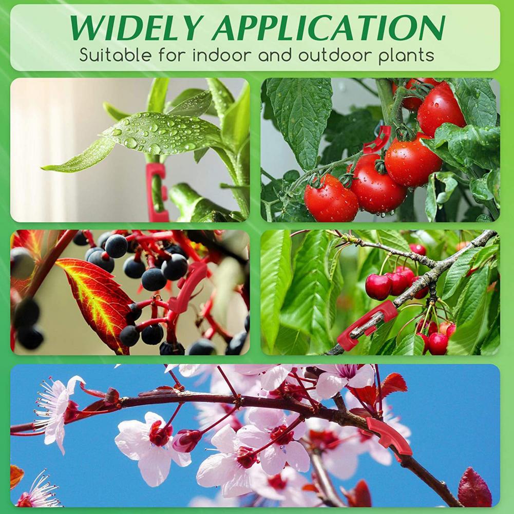 15Pcs Great Plant Bending Clip Simple Operation Effort Saving Portable Low-Stress Training Plant Bender