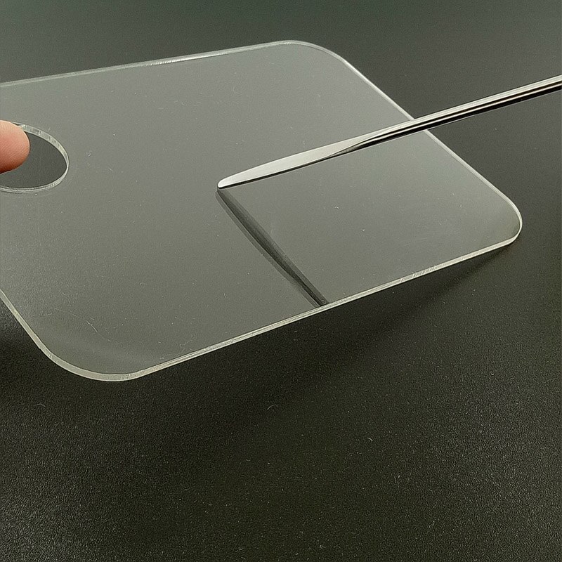 1Set Cosmetic Nail Art Makeup Polish Mixing Palette Shadow Applicator Adjusting Rod Makeup Tools Accessories Acrylic Palettes