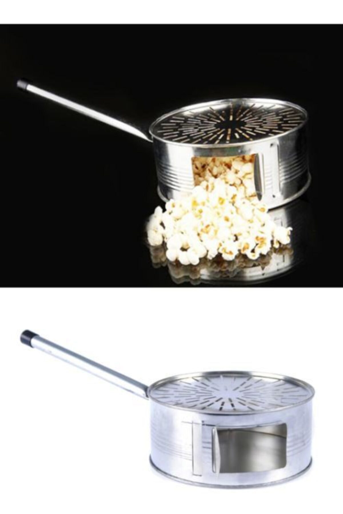 Nostalgische Fornuis Top Olie Gratis Popcorn Pan