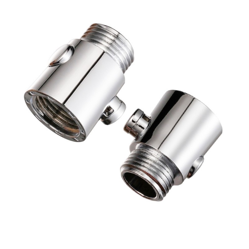 ABS Douchekop Arm Omschakelklep Bidet Sproeier Waterafscheider Adapter Flow Regulator Stopschakelaar Badkamer Kraan Accessoires
