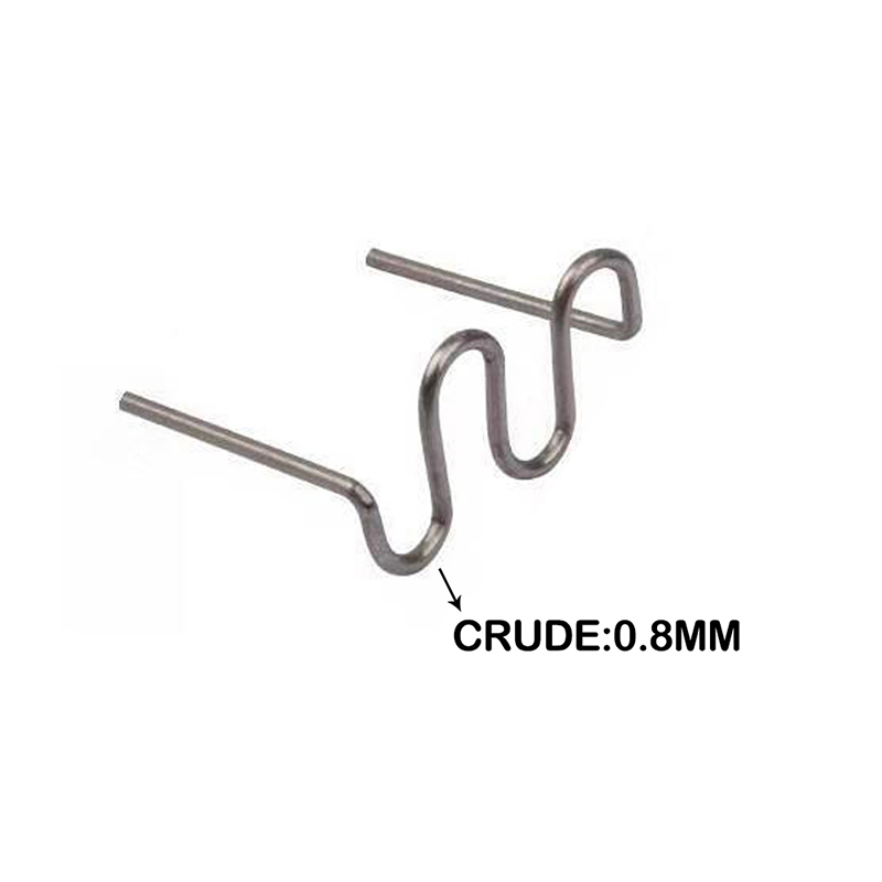 100/500pz cucitrice a caldo riparazione di saldatura di plastica standard pre taglio onda graffette paraurti carrozzeria riparazione 0.6/0.8mm sbarra di saldatura graffetta: 500pezzi Staplers / A