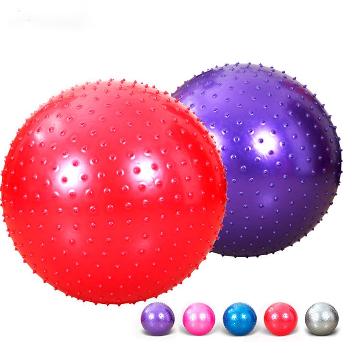 Sports Yoga Balls Point Fitness Gym Balance Fitball Exercise Pilates Workout Barbed Massage Ball 55cm 65cm 75cm 85cm