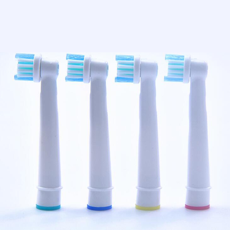 4pcs/Set Heads Replacement Soft-bristled POM 4 Colors For Oral B 3D