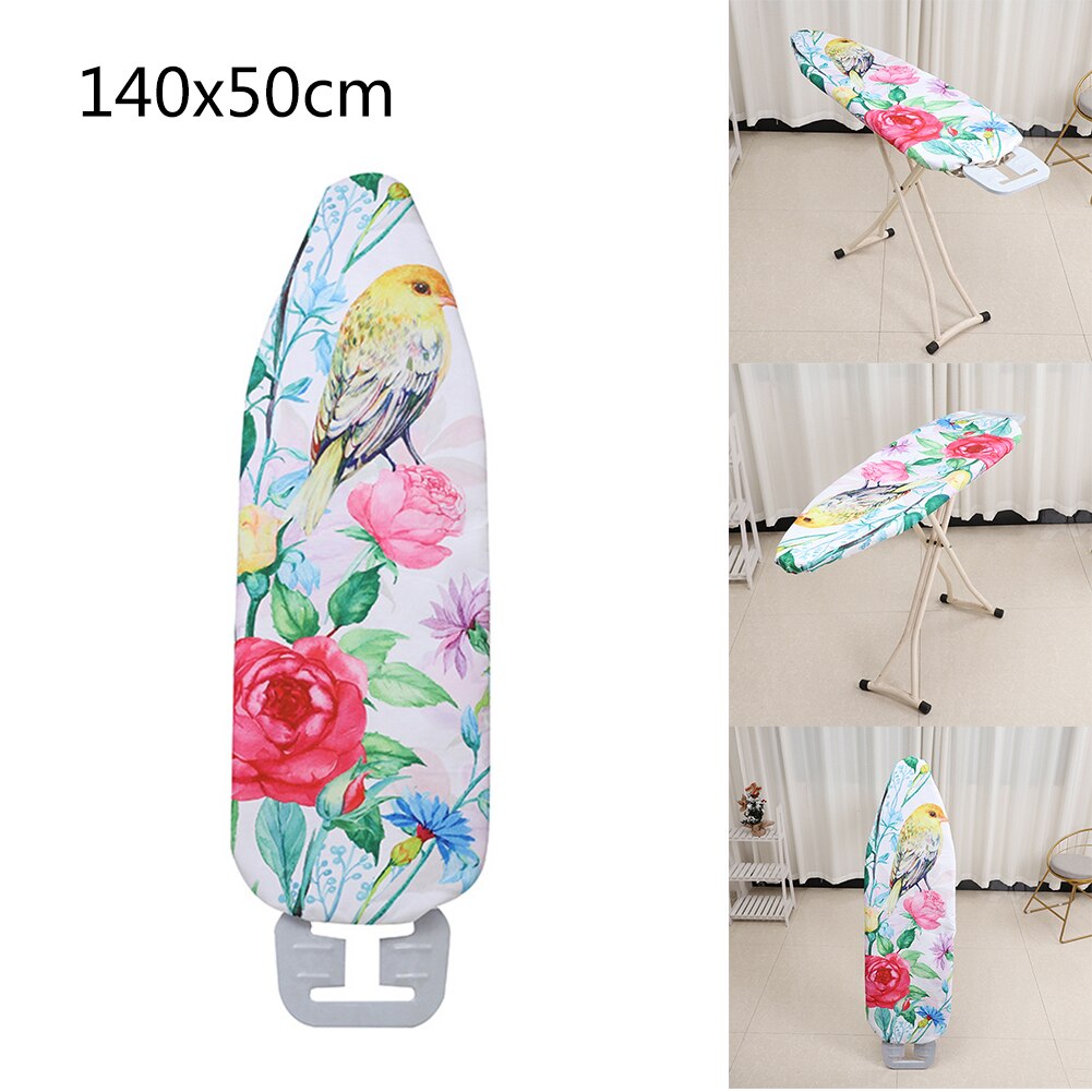 140x50CM Spring Bird Series Digital Printing Ironing Board Cover Ironing Board Cover Protective Press Iron Folding For Ironing
