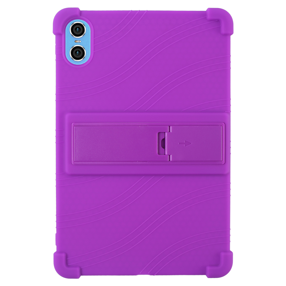 Hoesje voor Teclast P85T tablet veilige schokbestendige siliconen standaardhoes: Paars