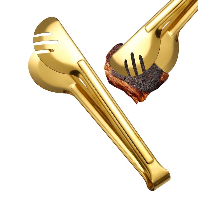 Kitchen Tongs For Cooking Anti-scalding Toast Tongs Food Tongs Clip Scissors Reusable Serving Tongs Food Grade Food Tongs For