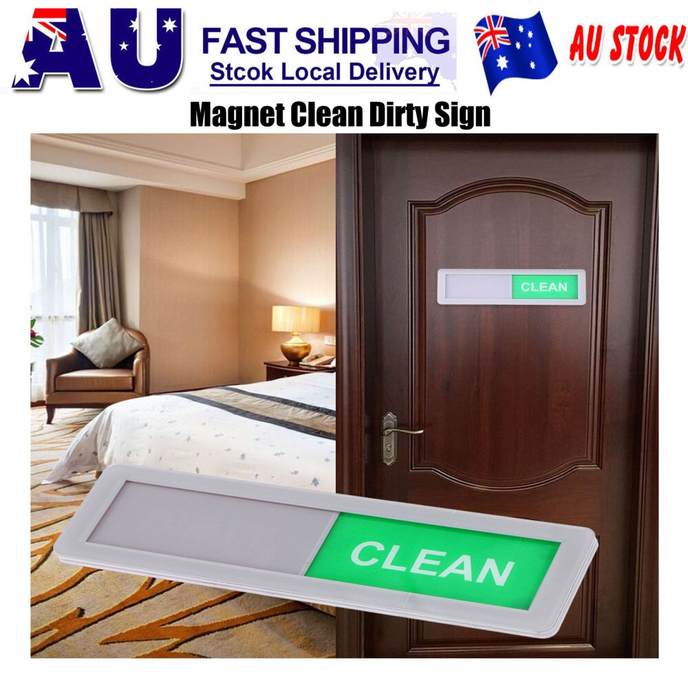 Dishwasher Magnet Clean Dirty Sign Strong Magnet Indicator Tells Whether Dishes Are Clean or Dirty (Gray)