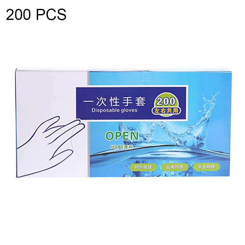 100/200 stuks wegwerphandschoenen voor veiligheid, bescherming, thuis, keuken, koken, schoonmaken -30: 200 stuks