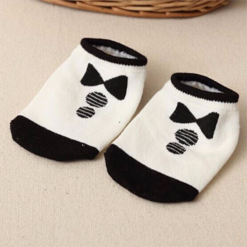 Nova primavera verão unisex bebê meias de algodão curto meias do bebê menino menina bonito padrão piso meias