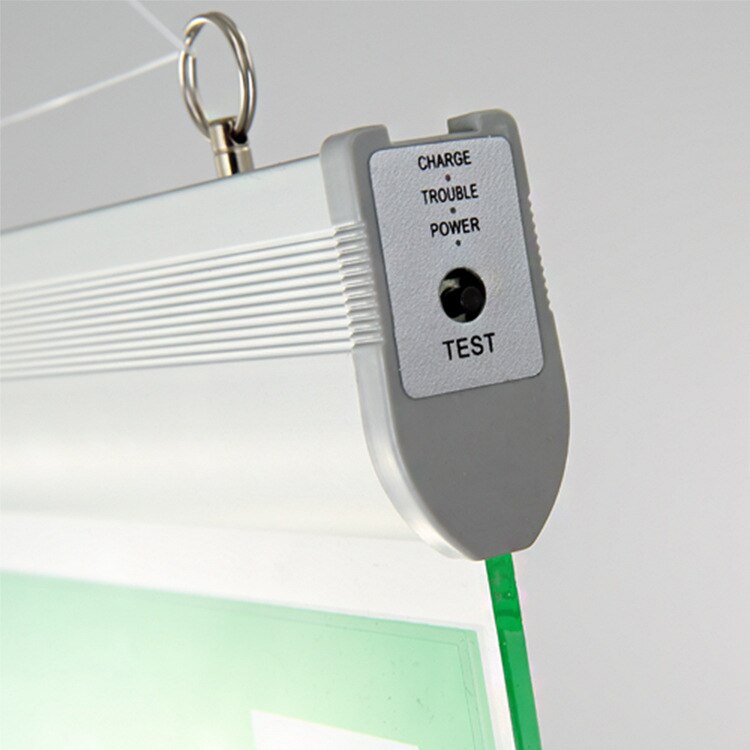 Acrylic Crystal Tag Emergency Light Exit Logo Safe Exit Sign Firefighting Evacuation Lights