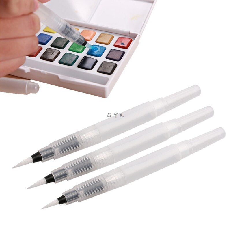 1 pluma de tinta Pilot para dibujo y caligrafía, pintura de acuarela de pincel de agua, herramientas