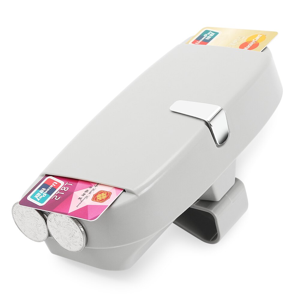 product Car Glass Glasses Box Case For Chery A1 A3 Amulet A13 E5 Tiggo E3 G5 car accessories: Gray