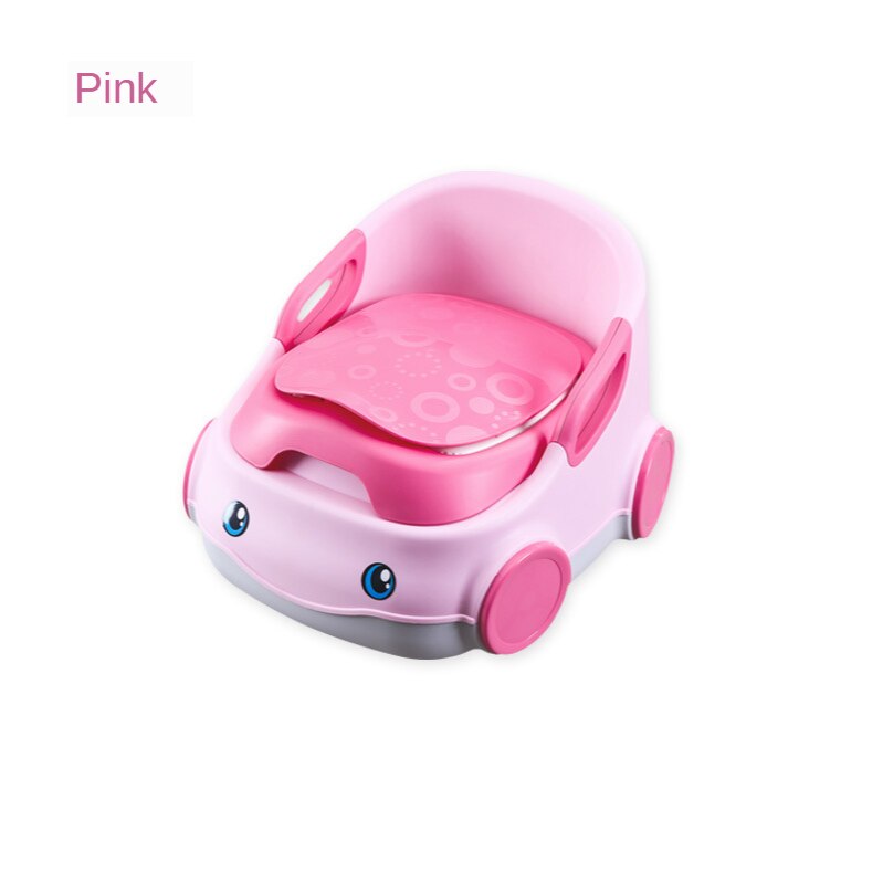 Barntoalett toalett barn bebis spädbarnsurinal potta extra stor toalett potträning bebis potta babytoalett: Rosa