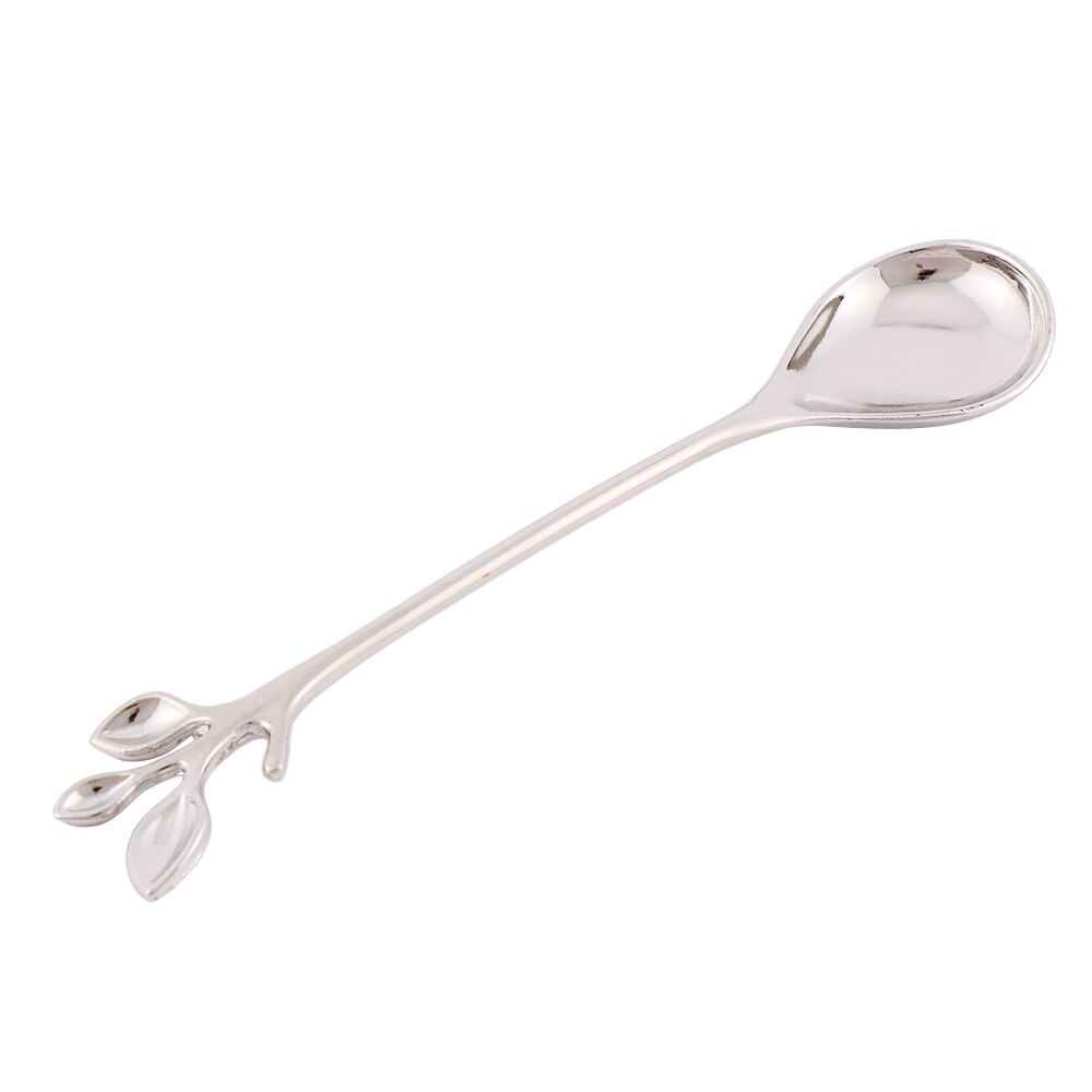 Keuken Rvs Dessert Lepel En Vork Picknick Travel Leuke Ijs Lepel Fruit Vork Keuken Servies: silver