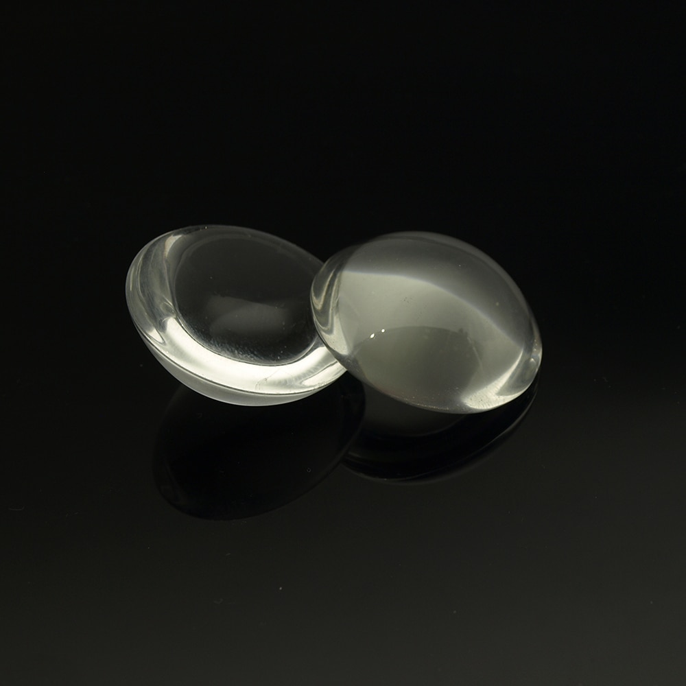 No Edge Diameter 6MM to 40MM optional glass Plano convex Condenser Glass LED Lens Focusing optical lens