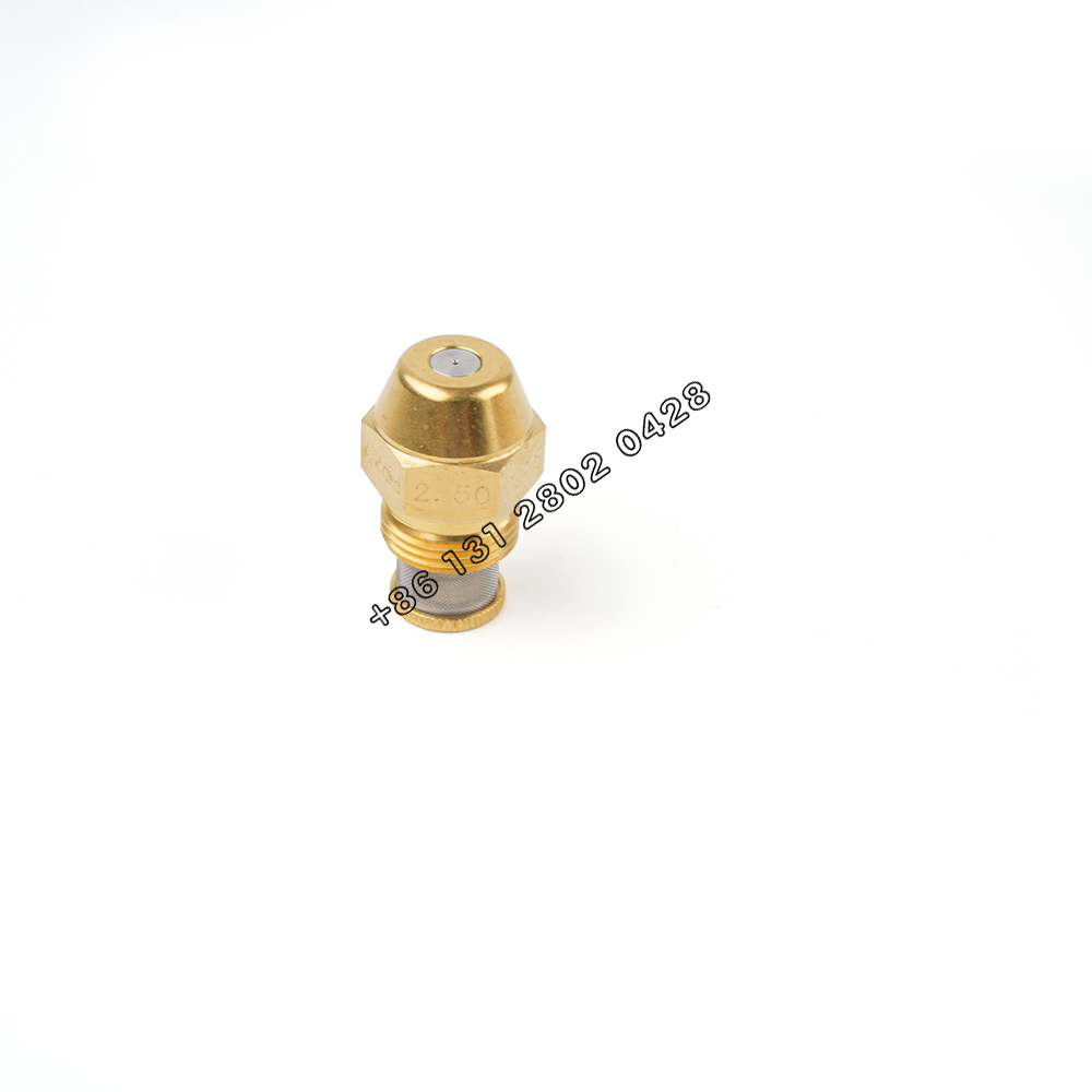 80 Degree Waste Oil Burner Nozzle Diesel Fuel Jet Brass Burner Oil Nozzle Burner, Boiler, large flow Injection