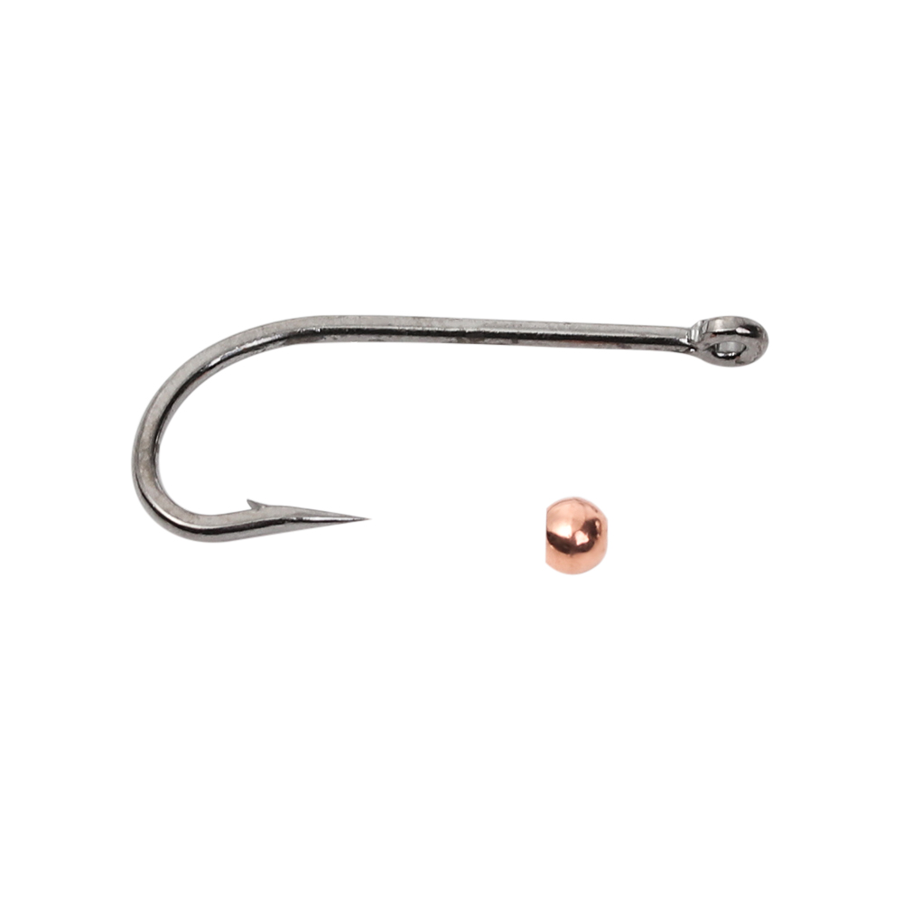 25 teile/los schön gestaltete geschlitzte Wolfram perlen Fliegen binden Perlen Wolfram 2mm/2,5mm/2,8mm/3,3mm/3,5mm Fliegen binde Material