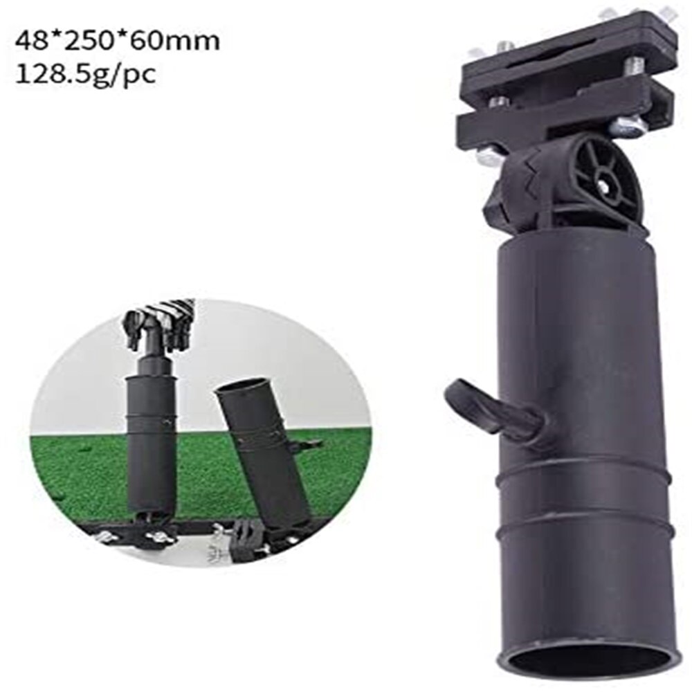 Golf Umbrella Stand Umbrella Cart Car Trolley Stand Portable Adjustable Angle Universal Durable Umbrella Stand