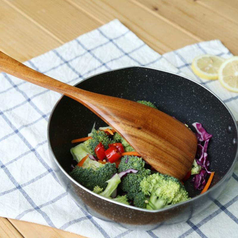 Cuillères spatule en bois | Ustensiles de cuisine, rétro en bois, ustensiles de cuisine domestiques, ustensiles de cuisine, cuillères légères, ustensiles de cuisine avec trou de suspension 7 Types
