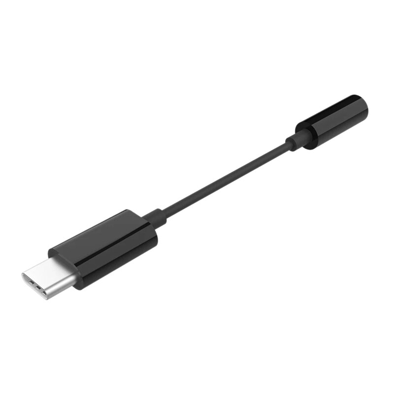 CK10 Hifi Dac Koptelefoon Versterker Type-C Tot 3.5Mm O Adapter Hi-Res Super Oortelefoon Converter Lossless: Black