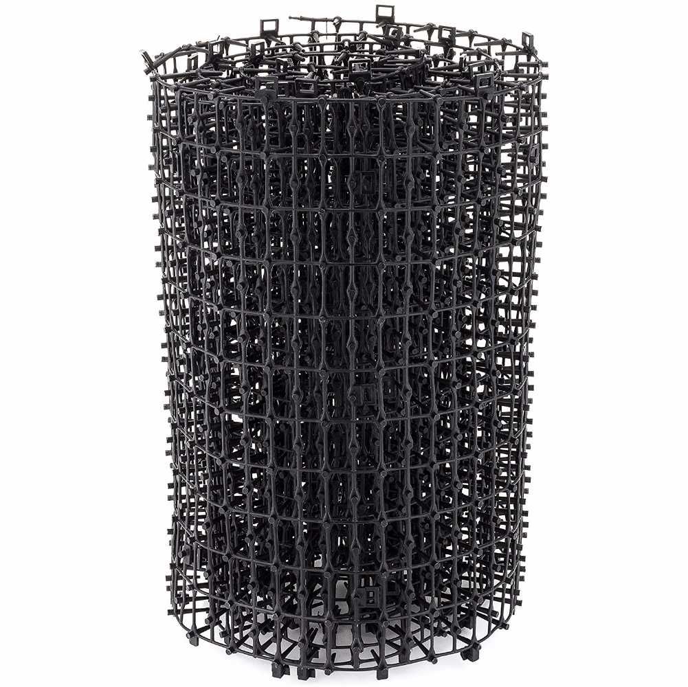 Gardening Cat Scat Mat Repellent Mat Anti-Cat With Prickle Strips Spikes Straps Deterrent Keep Cat Dog Away Digging Pet Supplies: XXL / black