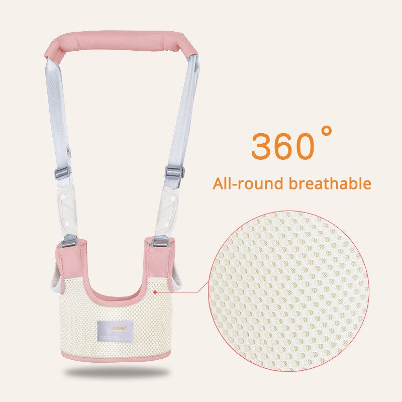 Honeylulu Ademend Loopstoeltje Riem Baby Harness Leash Voor Kinderen Anti Verloren Veiligheid Learning Walk Afneembare Peuter Rugzak
