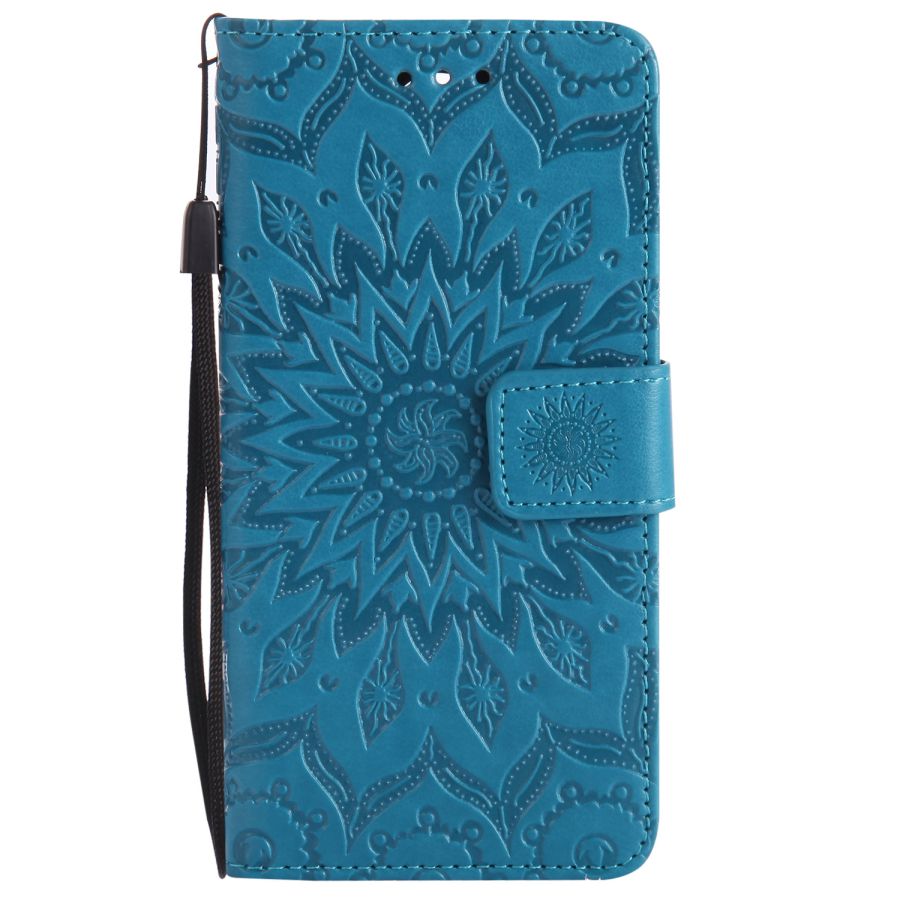 Leer Voor Samsung Galaxy J7 J 7 J730 730 J730F/Ds J730FM/Ds SM-J730FM/Ds Telefoon case Coque Cover Flip Fundas Telefoon Tassen: Blue