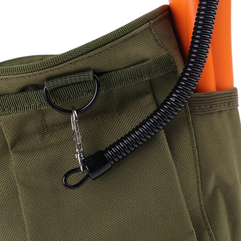 Sac de détection de métaux, sac de taille de trésor, sac de recherche de porte-bonheur, sac de jardin, outils de détection, sac de pelle