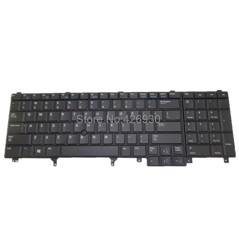Laptop Us Keyboard Voor Dell Latitude E6520 Voor Precisie M4800 M6800 Engels 0564JN 564JN PK130VI2B00 Wijzend & Backlit