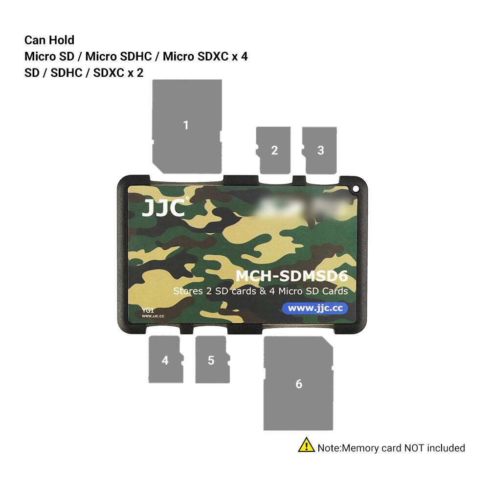 Jjc hukommelseskort etui holder opbevaringsboks pung kreditkort størrelse til sd sdhc sdxc micro sd msd tf kort organizer keeper container: 4 sd grå