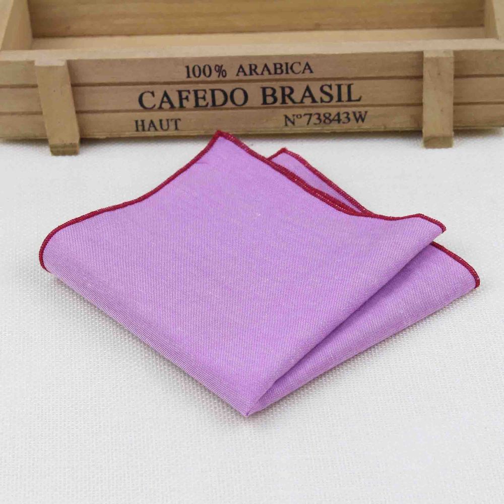 Handkerchief Scarves Vintage Like Linen Hankies Men's Pocket Square Handkerchiefs Solid Color23*23cm: 8
