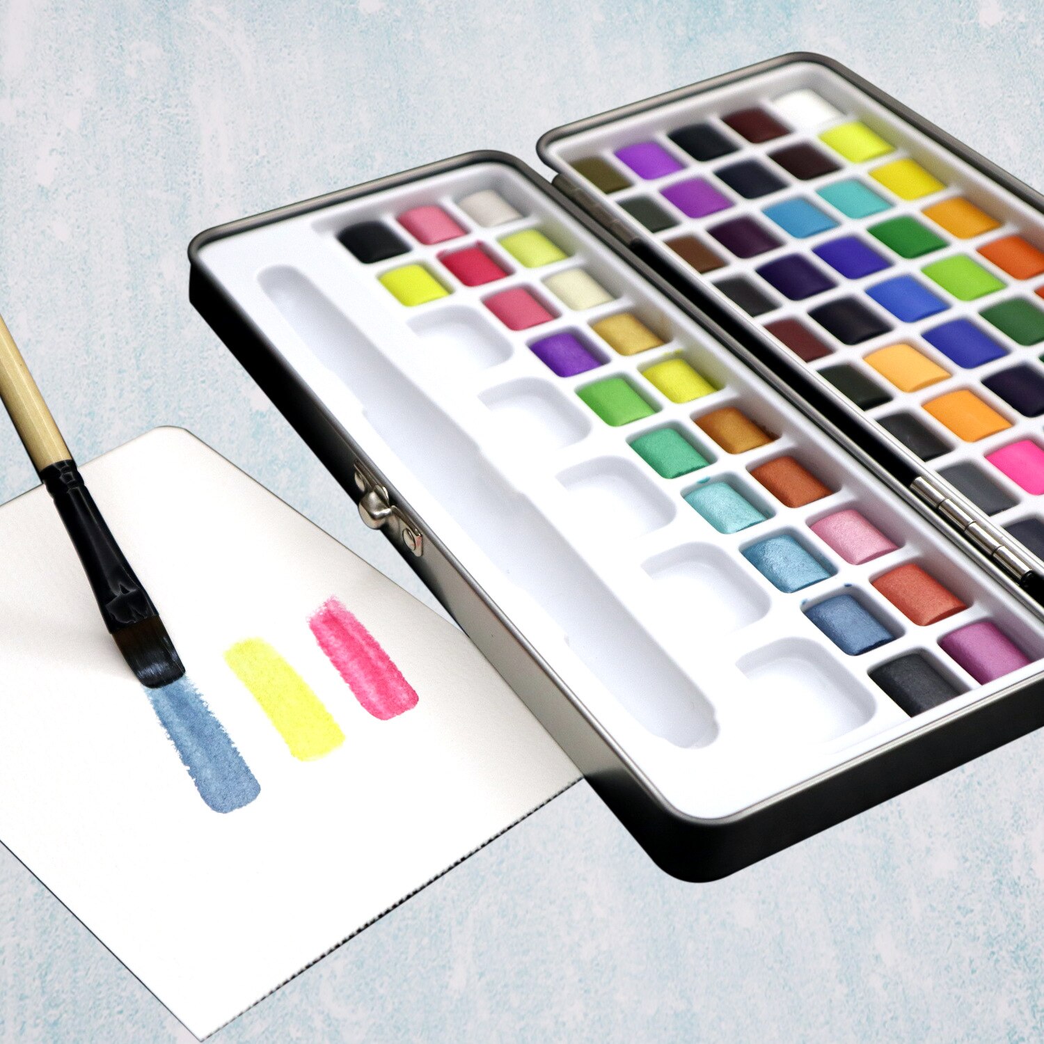 Seamiart Aquarel Set Basic Neone Glitter Aquarel Verf Voor Tekenen Art Verf Levert Aquarel